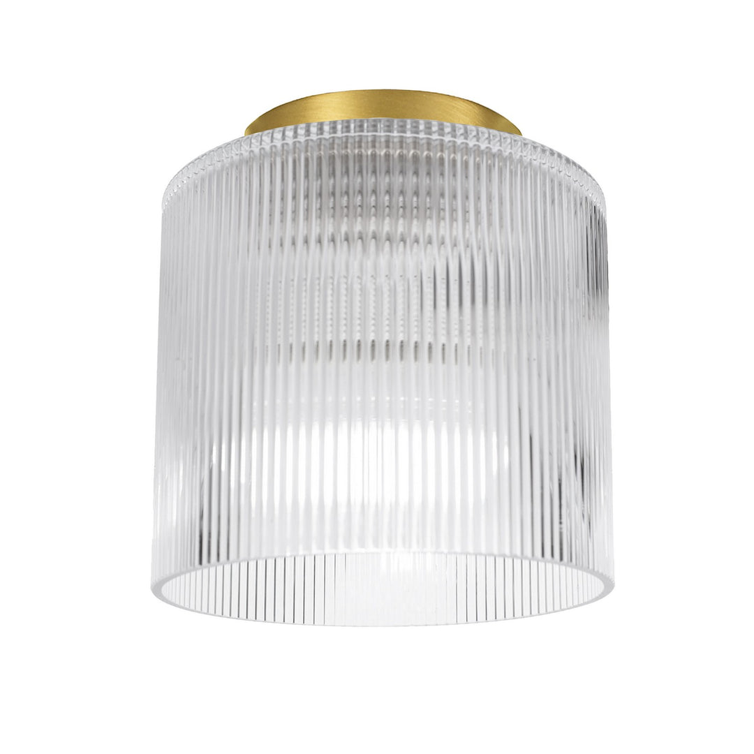 Nadine One Light Flush Mount in Clear - available from The Lighting Shoppe, trusted by Canadian homeowners