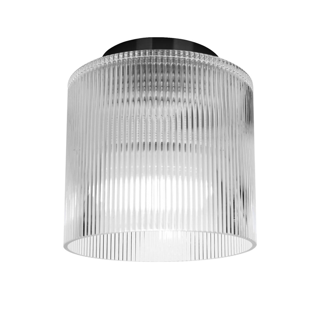 Nadine One Light Flush Mount in Clear - available from The Lighting Shoppe, trusted by Canadian homeowners
