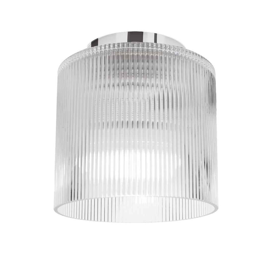 Nadine One Light Flush Mount in Clear - available from The Lighting Shoppe, trusted by Canadian homeowners