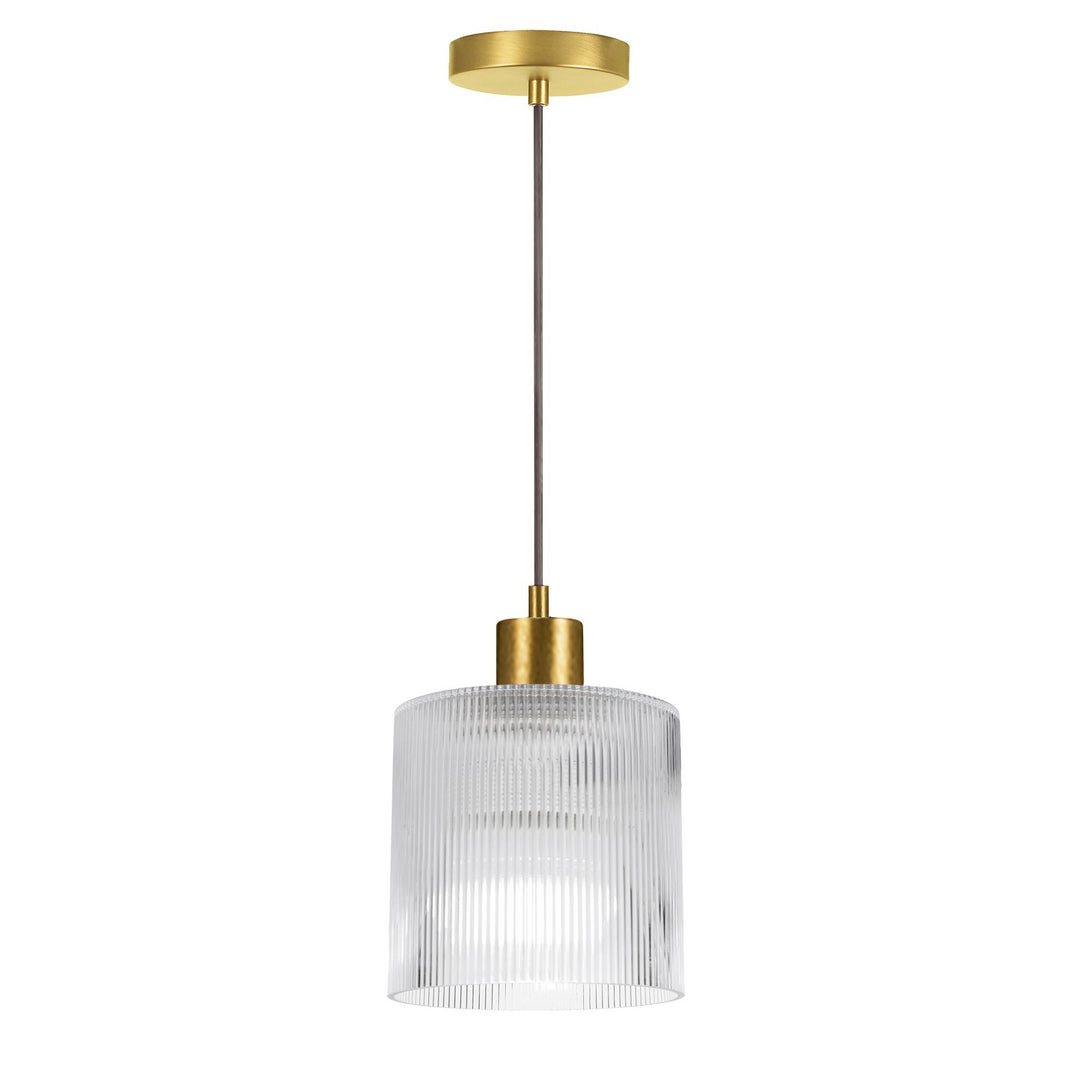 Nadine One Light Pendant in Clear - available from The Lighting Shoppe, trusted by Canadian homeowners