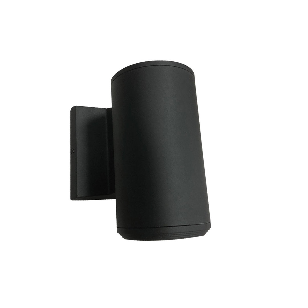 Oslo One Light Outdoor Wall Sconce in Matte Black - available from The Lighting Shoppe, trusted by Canadian homeowners