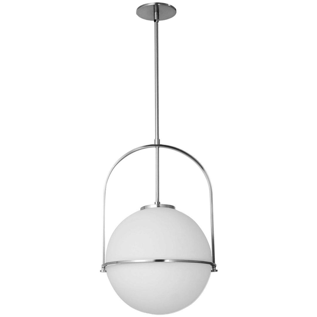 Paola One Light Pendant in Polished Chrome - available from The Lighting Shoppe, trusted by Canadian homeowners