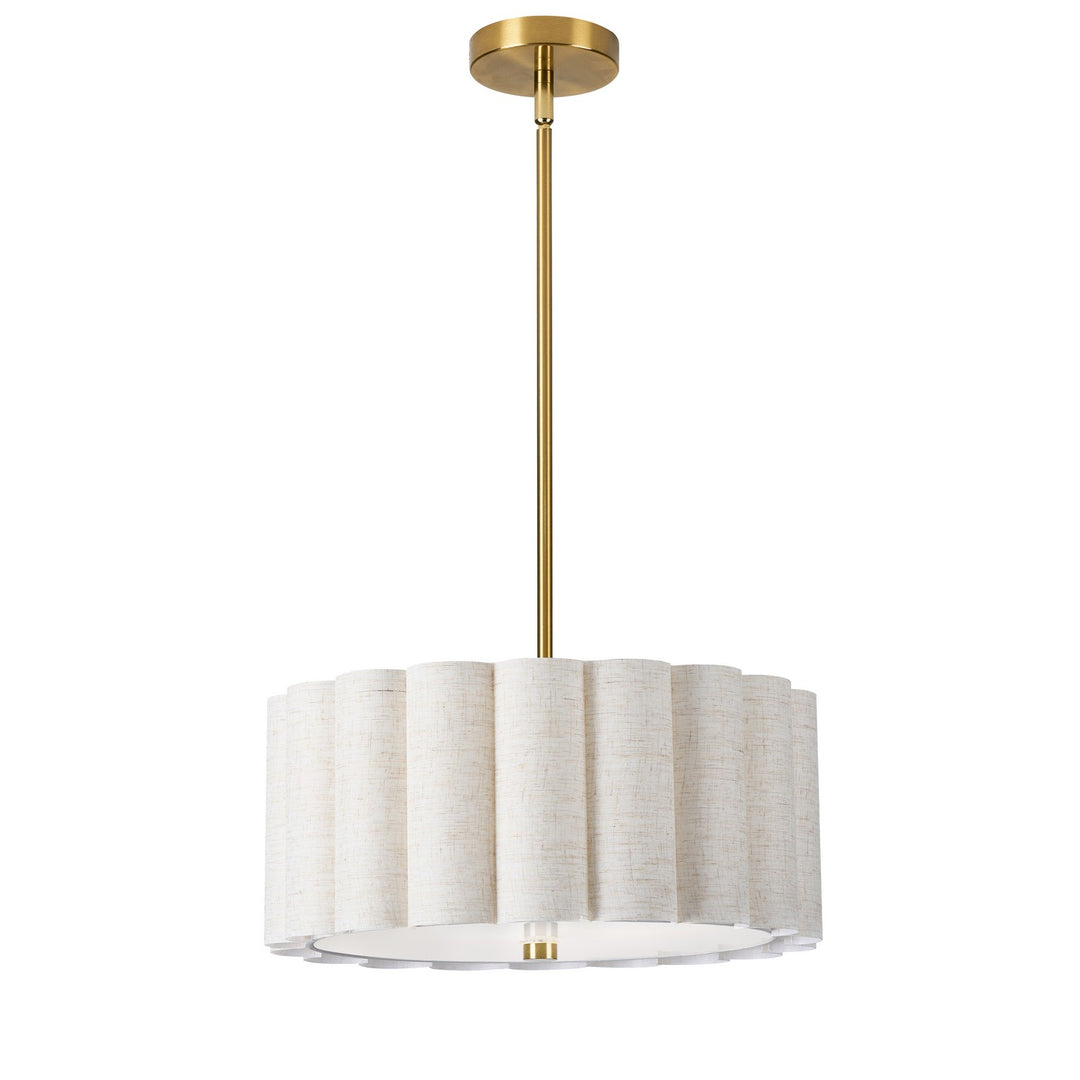Pacifica Three Light Pendant in Flax - available from The Lighting Shoppe, trusted by Canadian homeowners