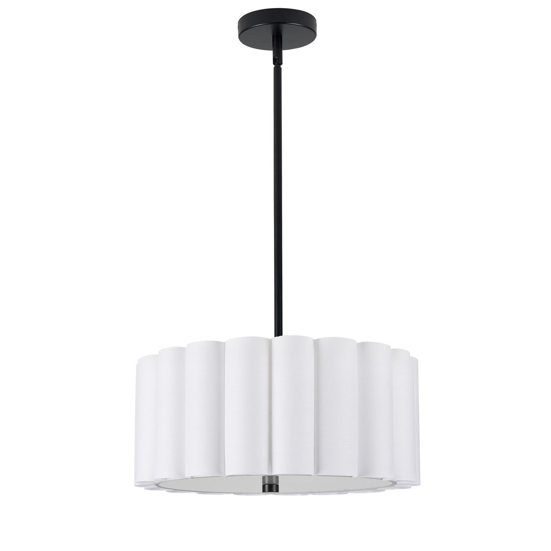 Pacifica Three Light Pendant in White - available from The Lighting Shoppe, trusted by Canadian homeowners
