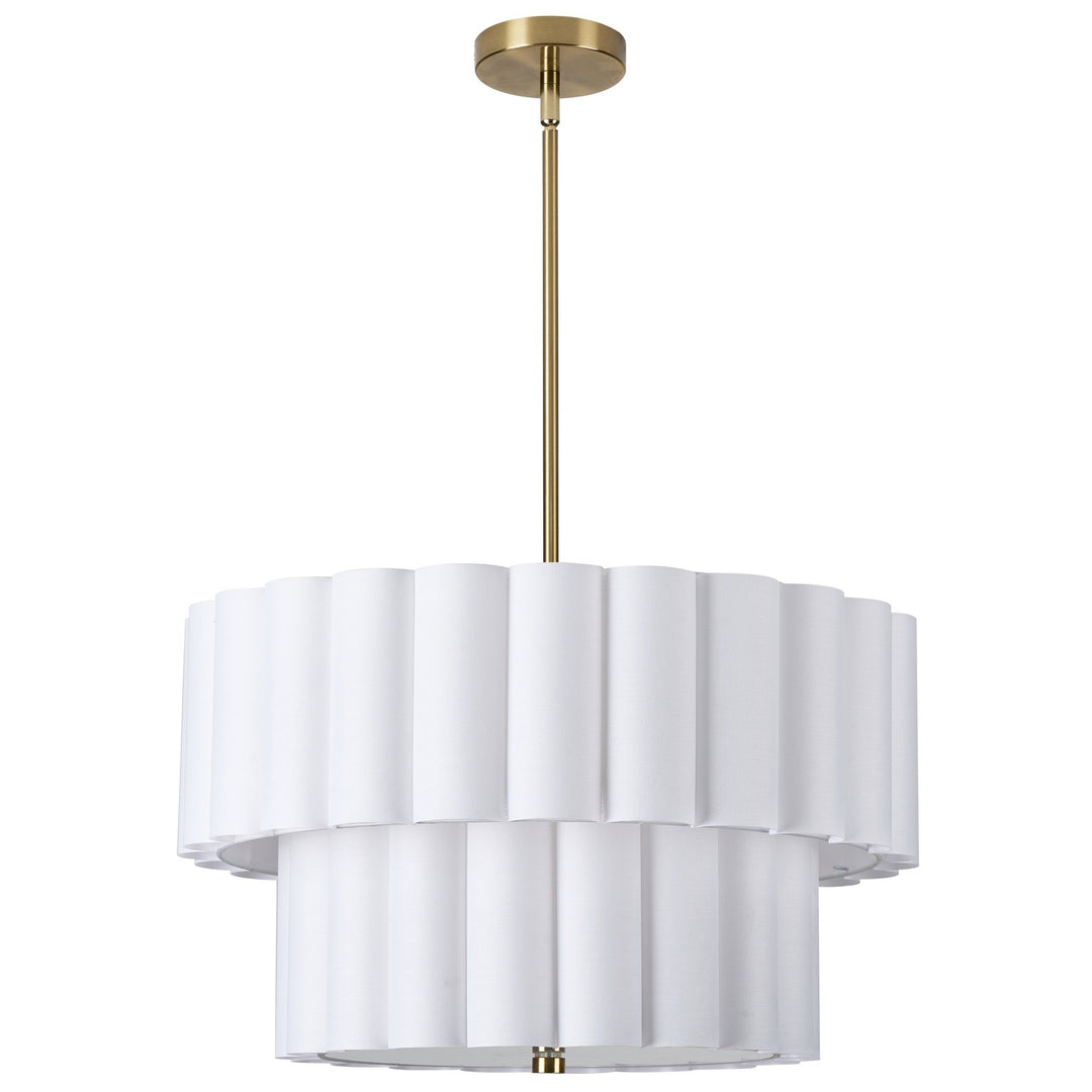 Pacifica Four Light Pendant in White - available from The Lighting Shoppe, trusted by Canadian homeowners