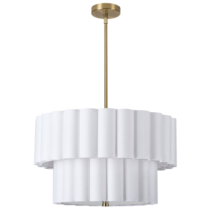Pacifica Four Light Pendant in White - available from The Lighting Shoppe, trusted by Canadian homeowners