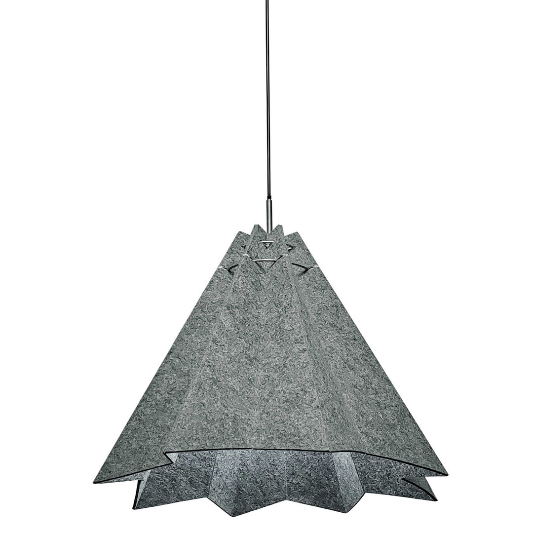 Pascha One Light Pendant in Grey - available from The Lighting Shoppe, trusted by Canadian homeowners