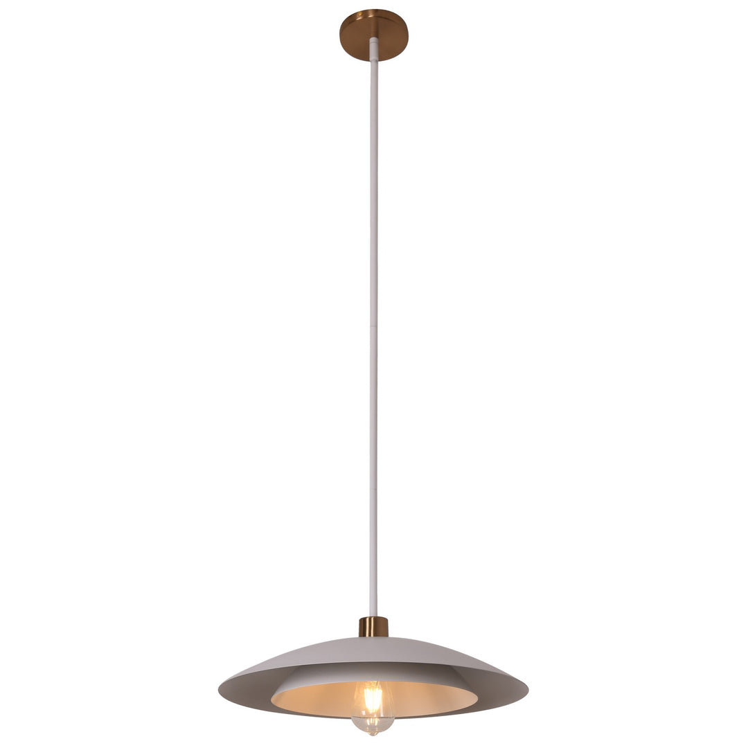 Dainolite Canada - PIM-171P-MW - One Light Pendant - Pima - Matte White