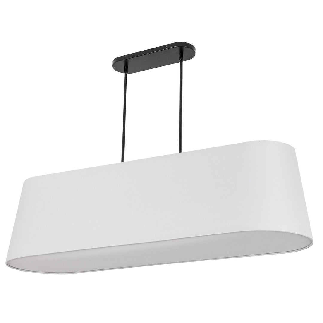 Pita Four Light Pendant in White - available from The Lighting Shoppe, trusted by Canadian homeowners