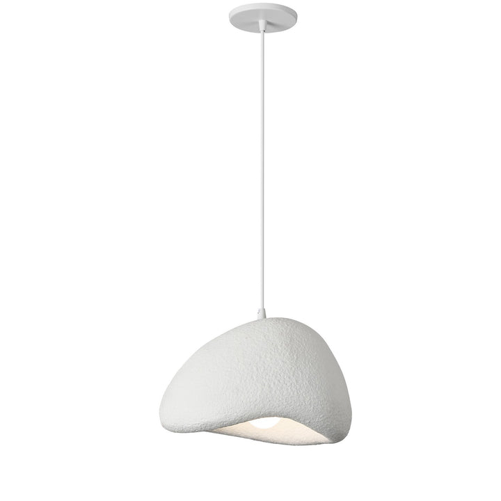 Pilar One Light Pendant in White - available from The Lighting Shoppe, trusted by Canadian homeowners