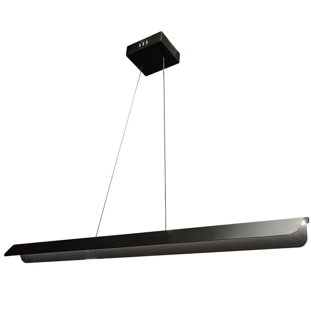 Pamelyn LED Pendant in Matte Black - available from The Lighting Shoppe, trusted by Canadian homeowners