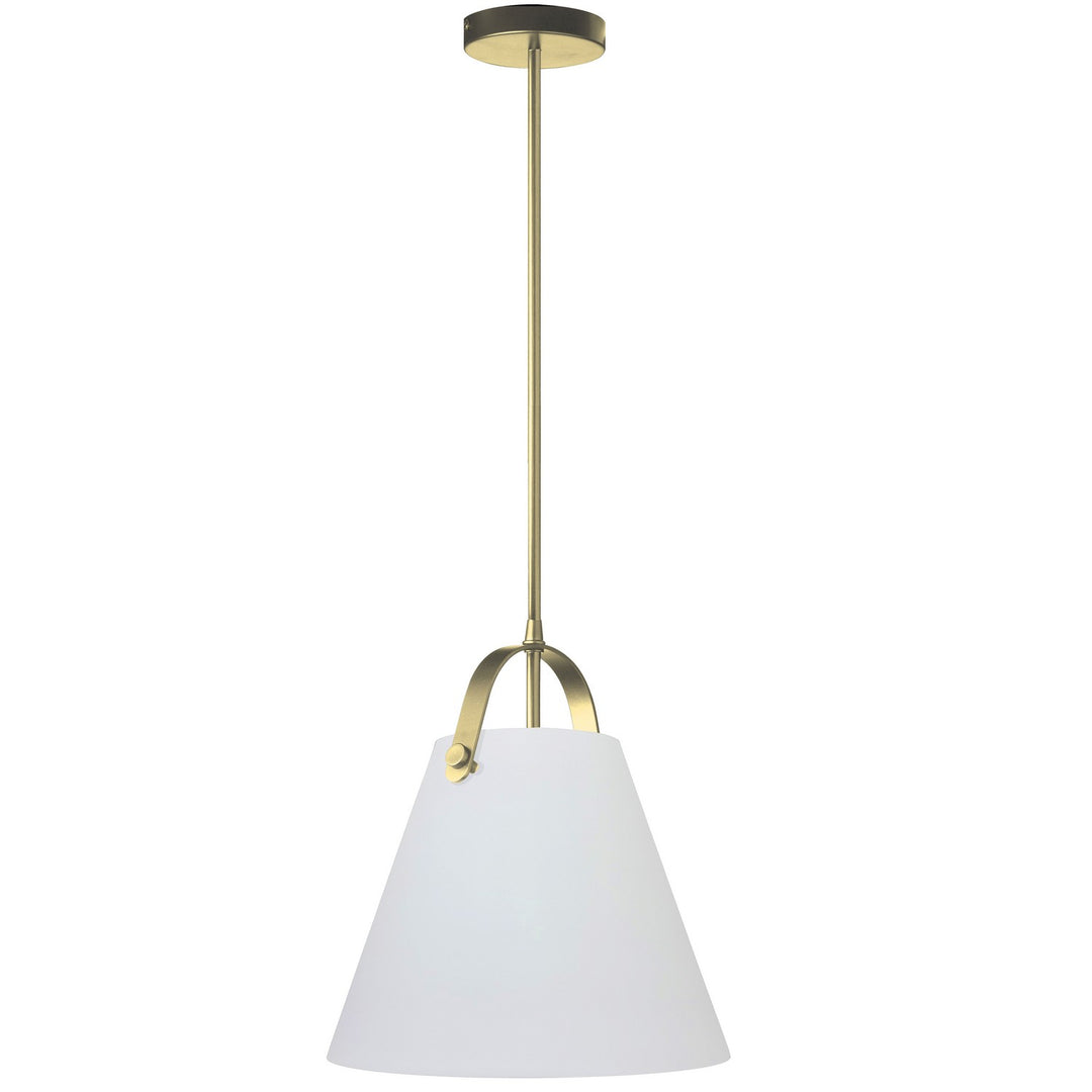 Polly One Light Pendant in White - available from The Lighting Shoppe, trusted by Canadian homeowners