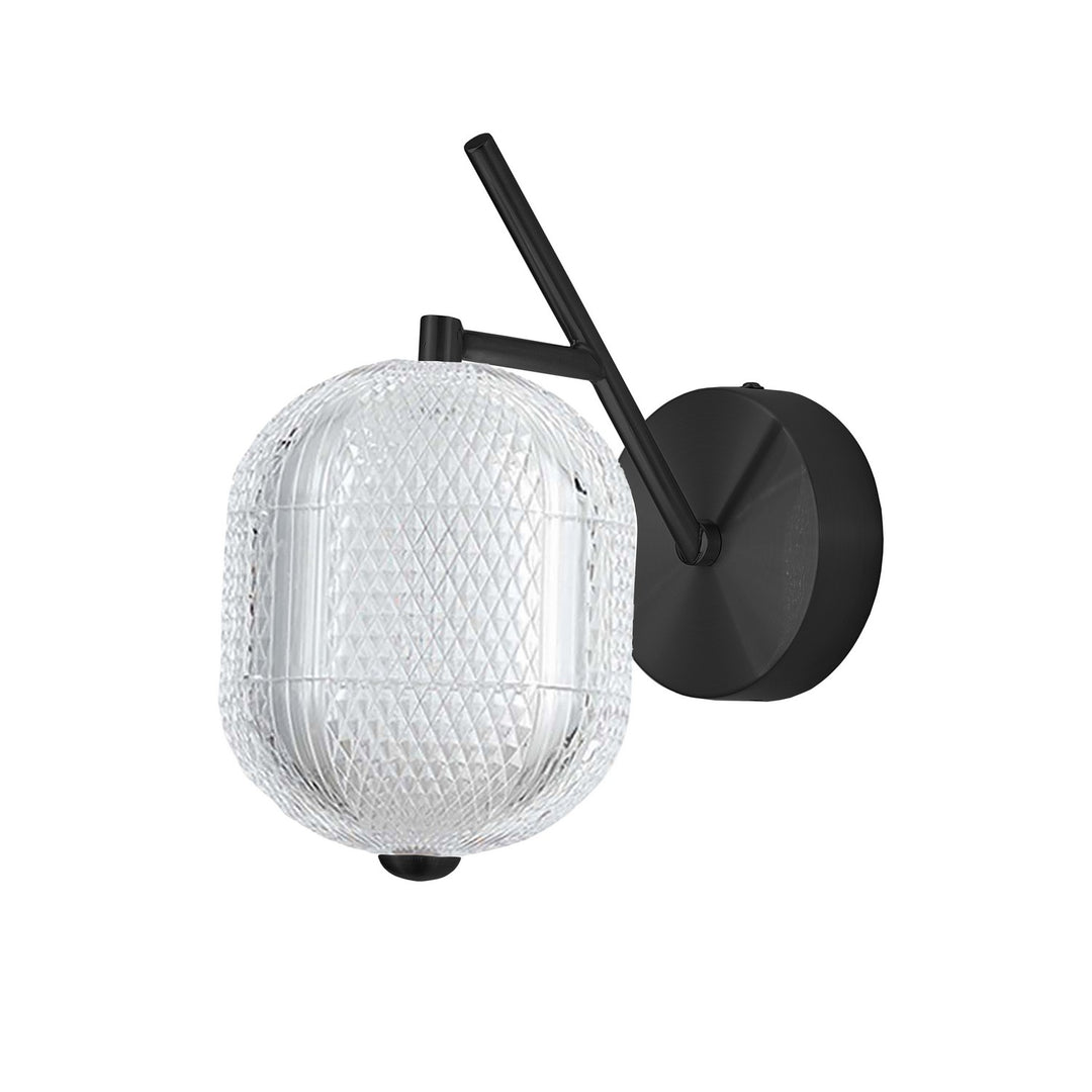 Peri One Light Wall Sconce in Clear - available from The Lighting Shoppe, trusted by Canadian homeowners