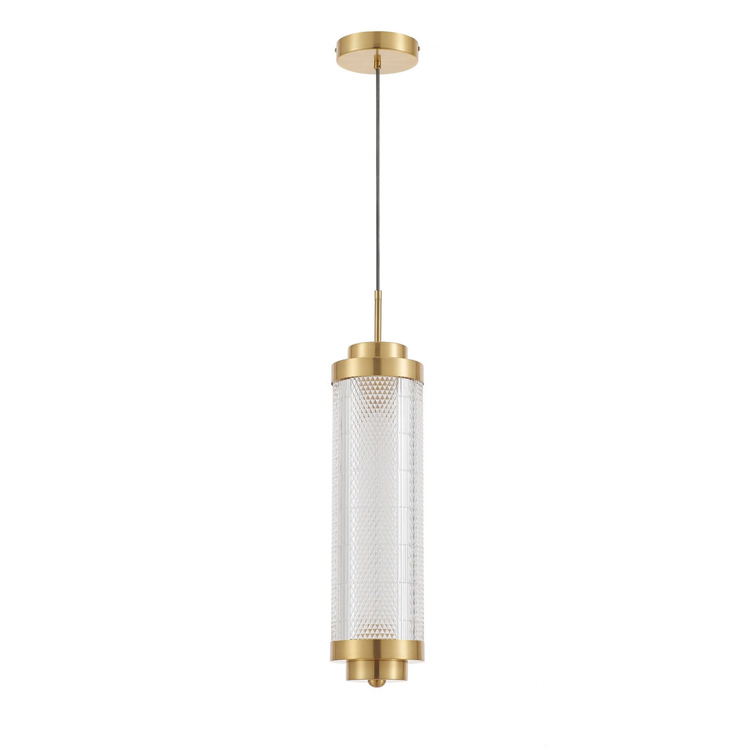 Peri One Light Pendant in Clear - available from The Lighting Shoppe, trusted by Canadian homeowners