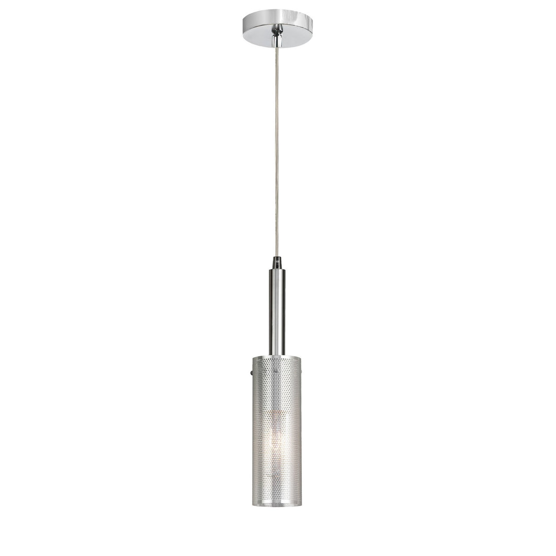 Percy One Light Pendant in Polished Chrome - available from The Lighting Shoppe, trusted by Canadian homeowners