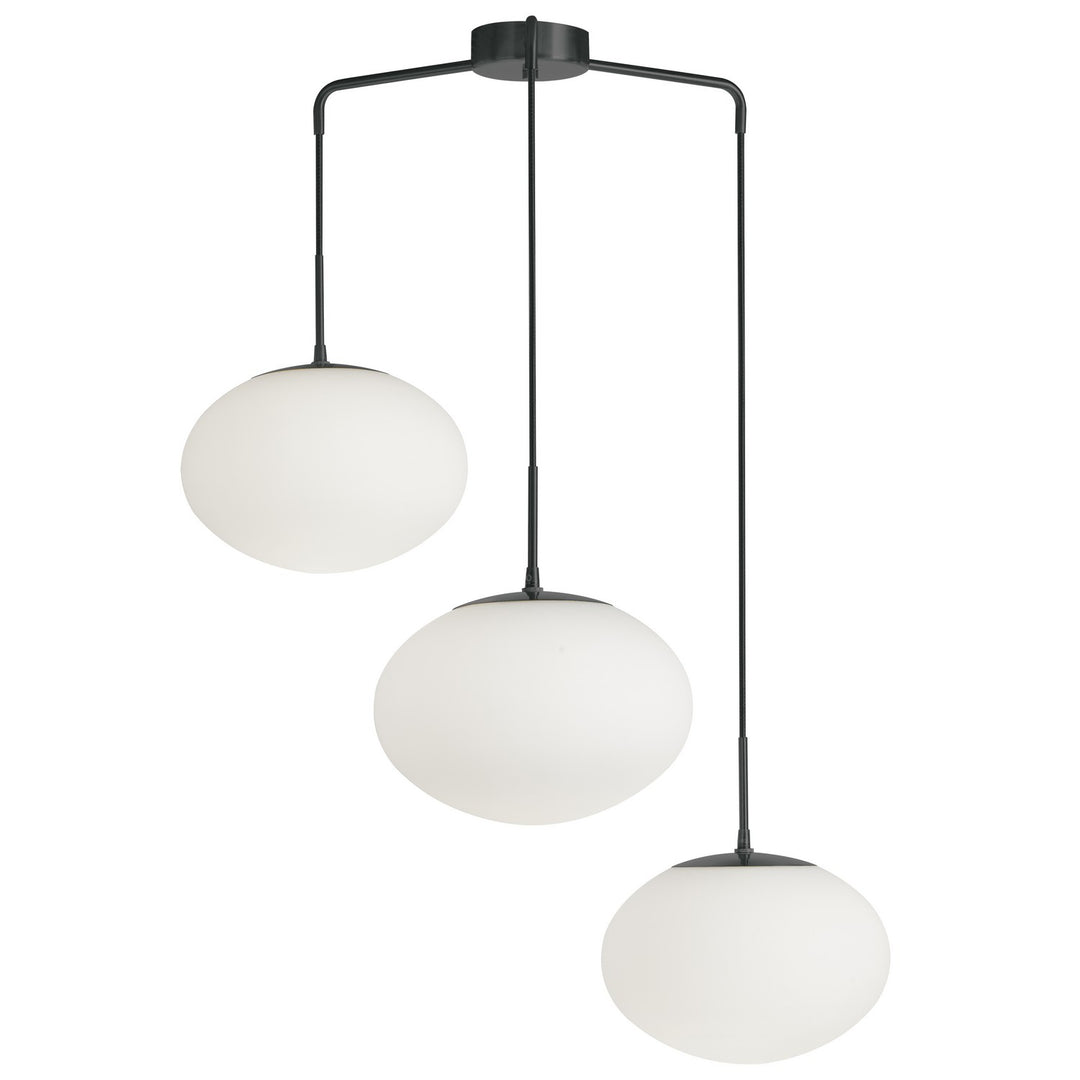 Rachel Three Light Pendant in White - available from The Lighting Shoppe, trusted by Canadian homeowners