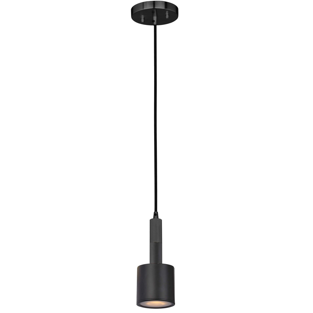 Rhoswen One Light Pendant in Matte Black - available from The Lighting Shoppe, trusted by Canadian homeowners
