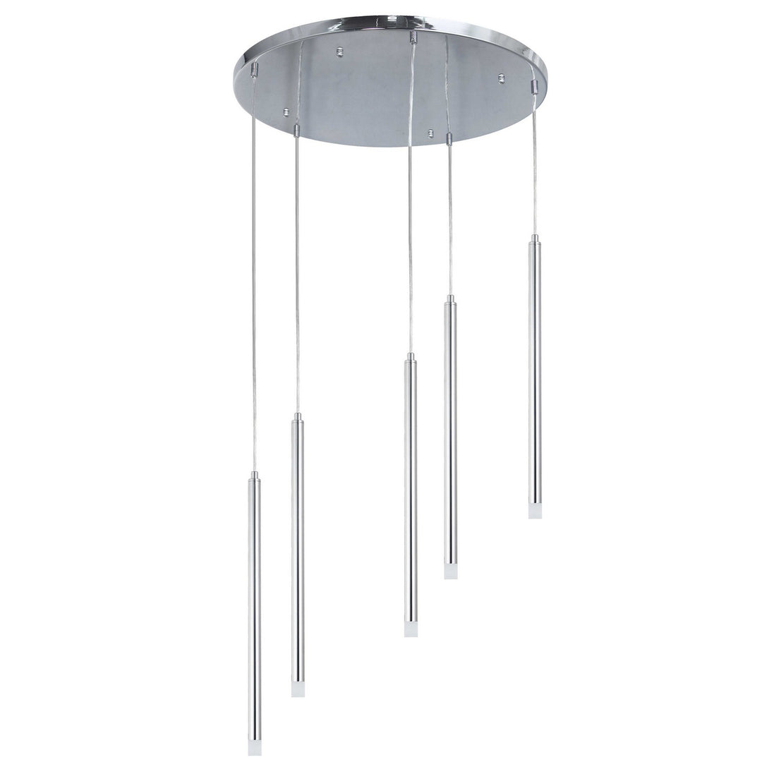 Sanya LED Pendant in Polished Chrome - available from The Lighting Shoppe, trusted by Canadian homeowners