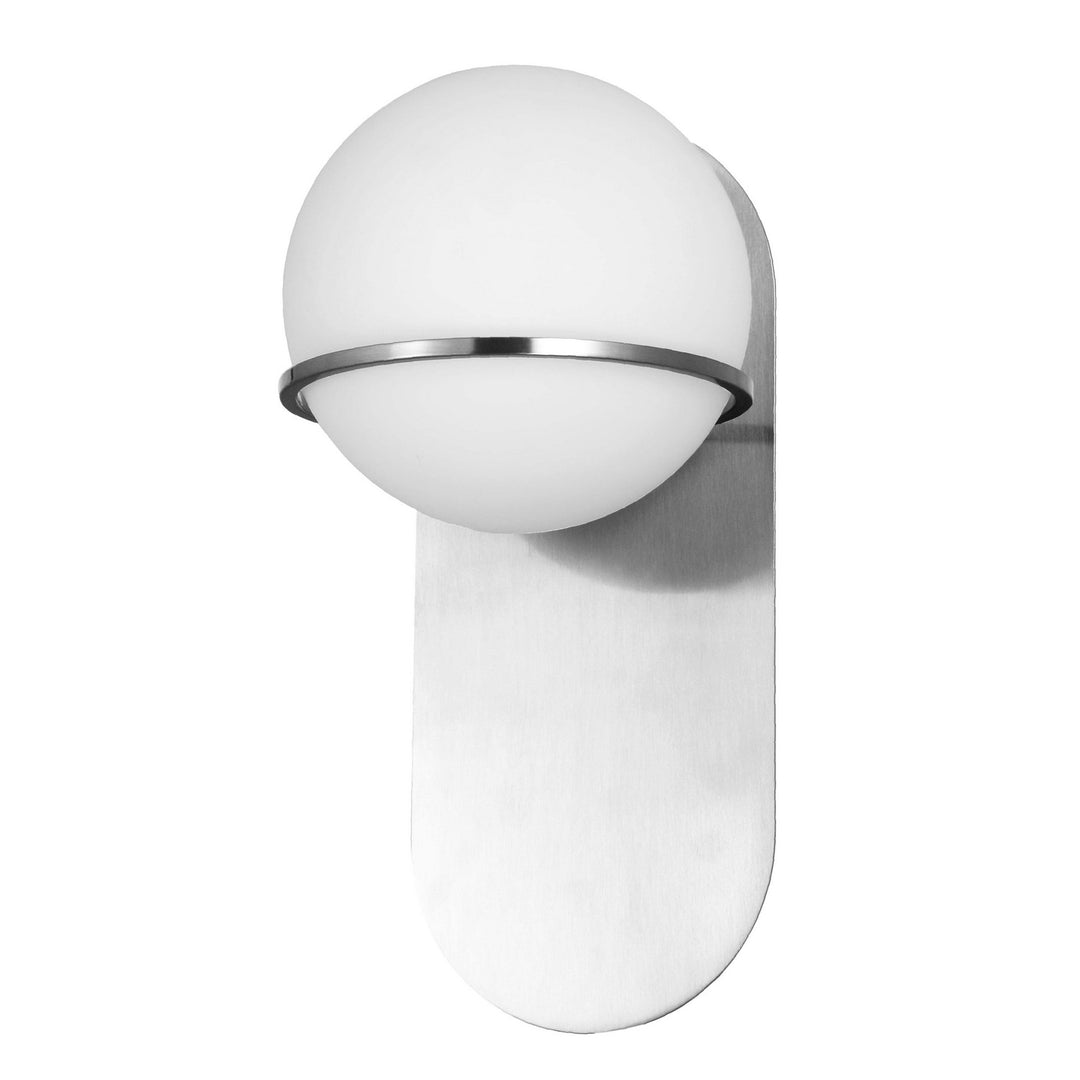 Sofia One Light Wall Sconce in Polished Chrome - available from The Lighting Shoppe, trusted by Canadian homeowners