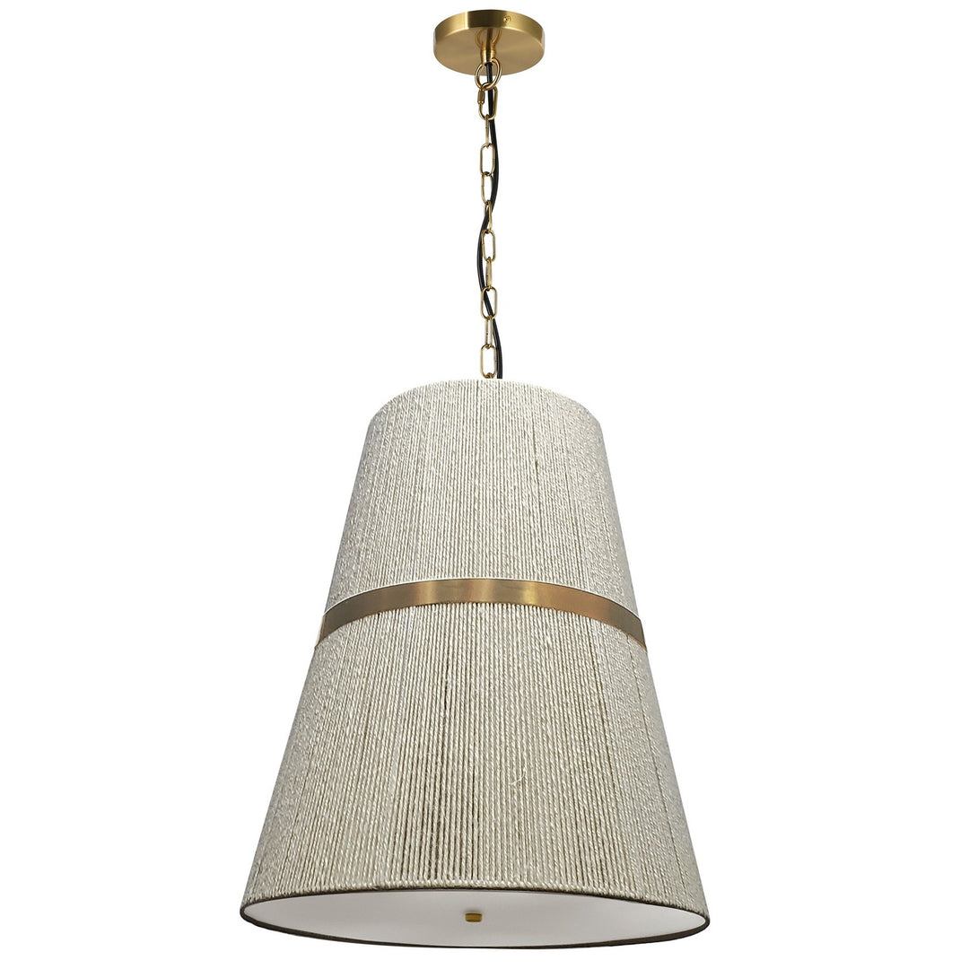 Sylvie Three Light Pendant in White - available from The Lighting Shoppe, trusted by Canadian homeowners