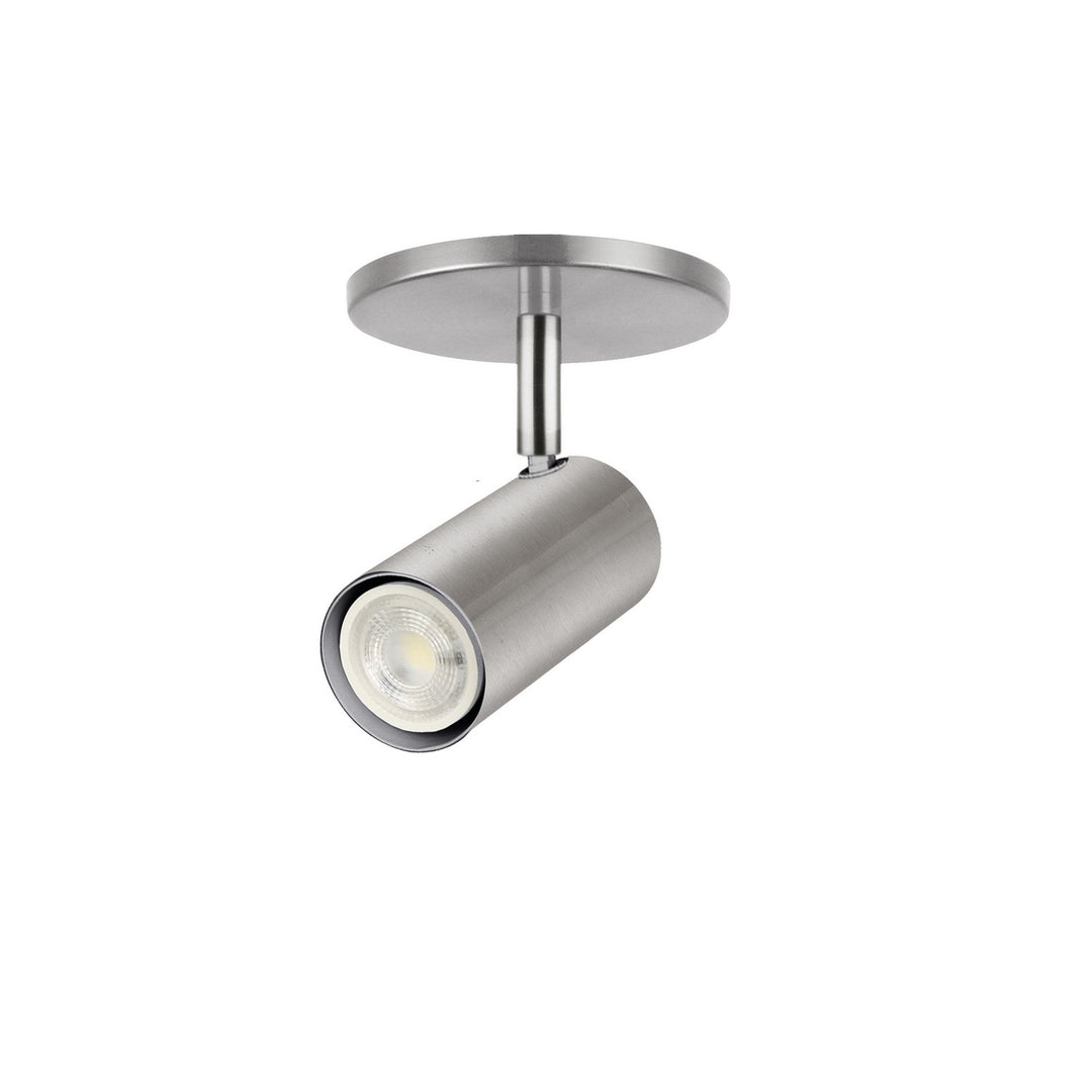 Taylor One Light Spot Light in Satin Chrome - available from The Lighting Shoppe, trusted by Canadian homeowners