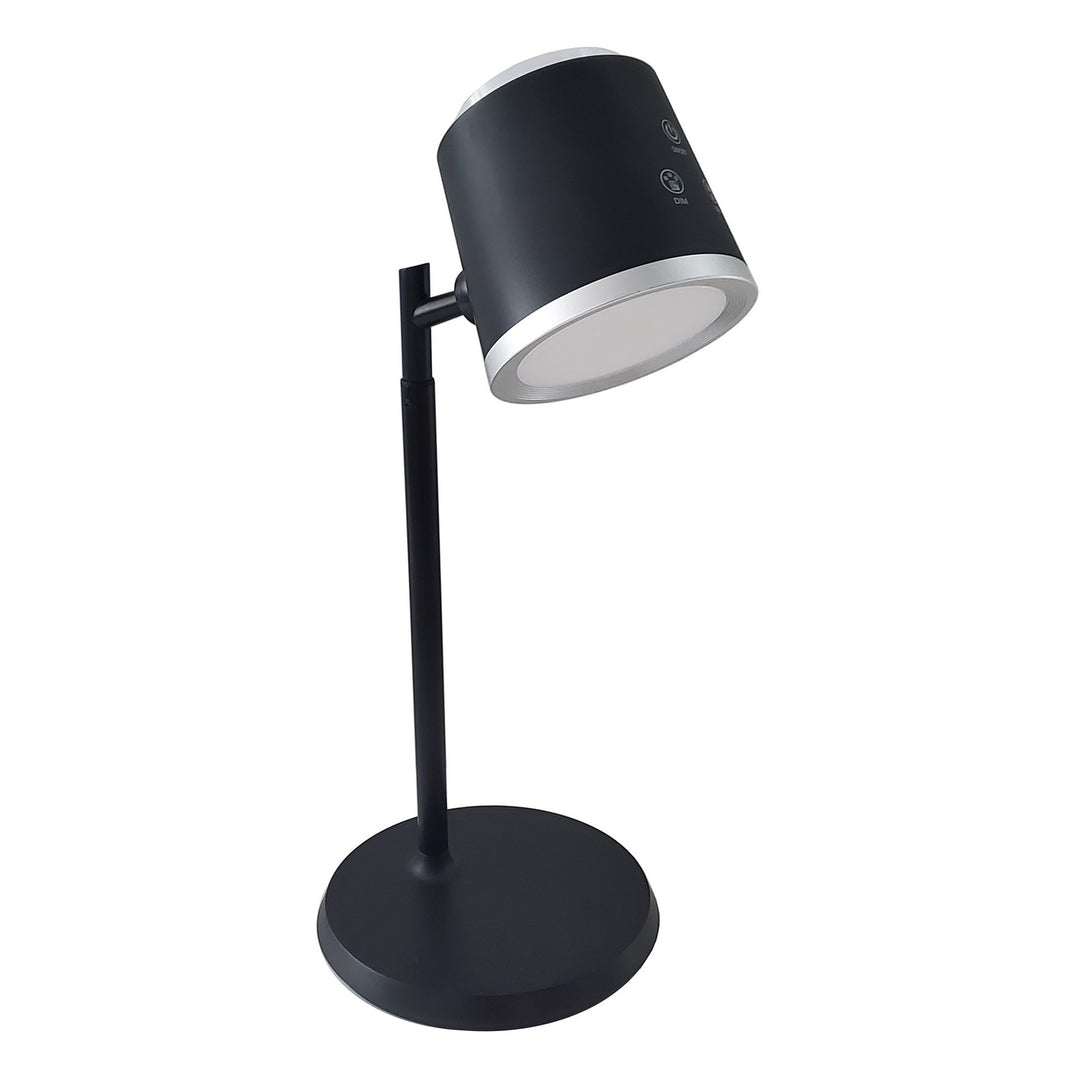 Tram LED Table Lamp in Matte Black - available from The Lighting Shoppe, trusted by Canadian homeowners