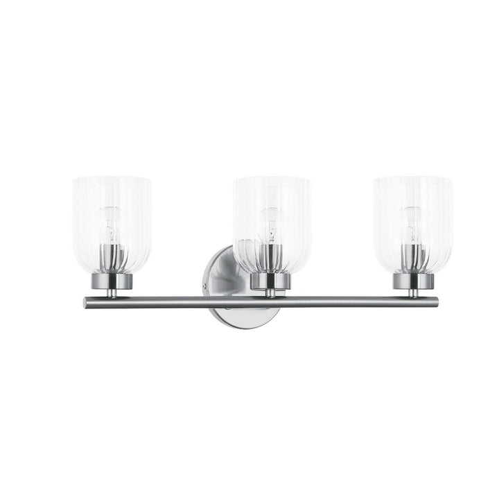 Dainolite Canada - VIE-213W-PC - Three Light Vanity - Vienna - Polished Chrome