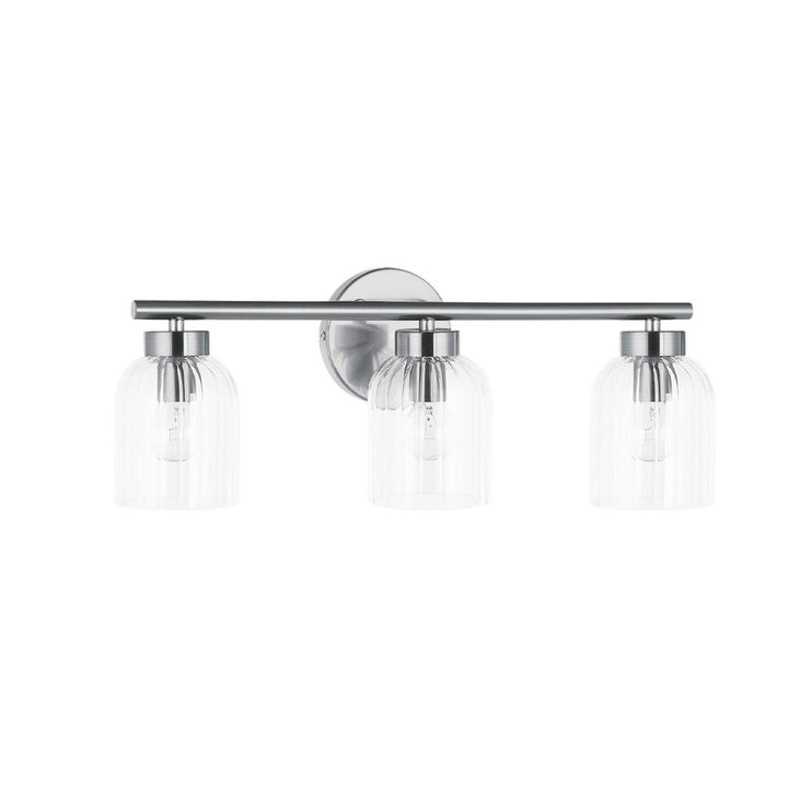 Dainolite Canada - VIE-213W-PC - Three Light Vanity - Vienna - Polished Chrome