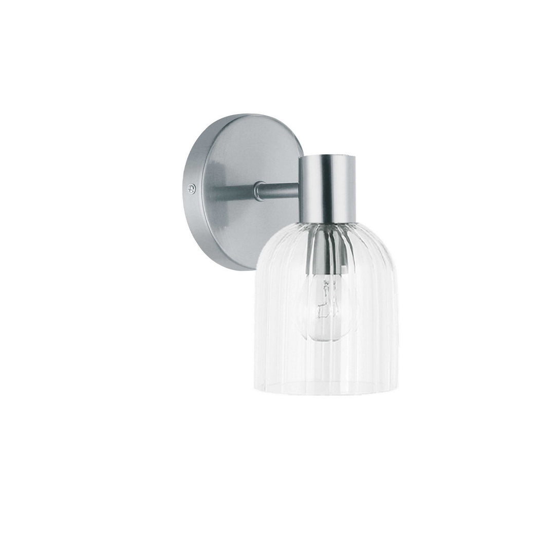 Vienna One Light Wall Sconce in Polished Chrome - available from The Lighting Shoppe, trusted by Canadian homeowners