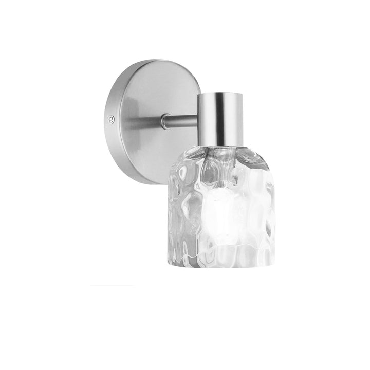 Vallora One Light Wall Sconce in Polished Chrome - available from The Lighting Shoppe, trusted by Canadian homeowners