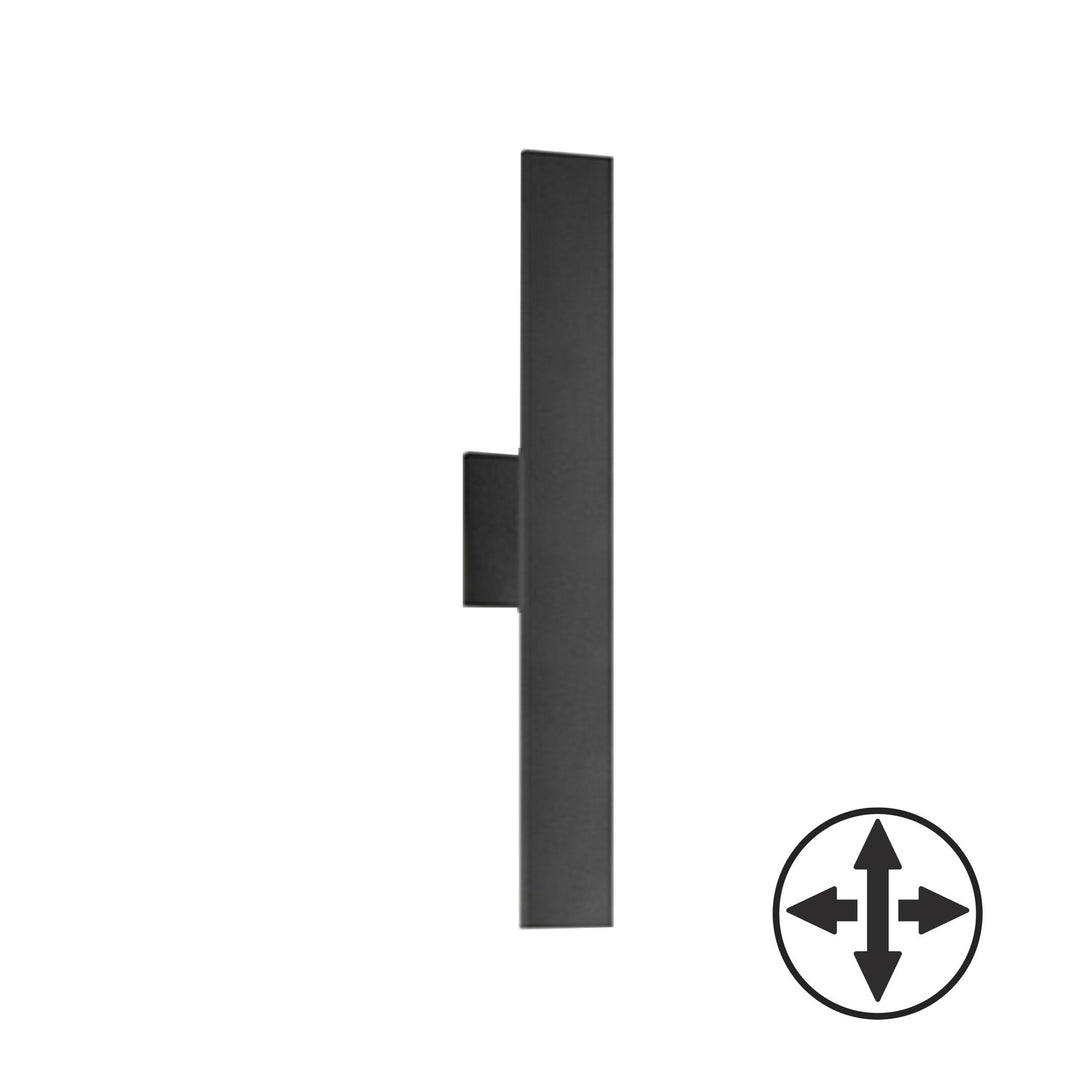 Wheatherly One Light Wall Sconce in Matte Black - available from The Lighting Shoppe, trusted by Canadian homeowners