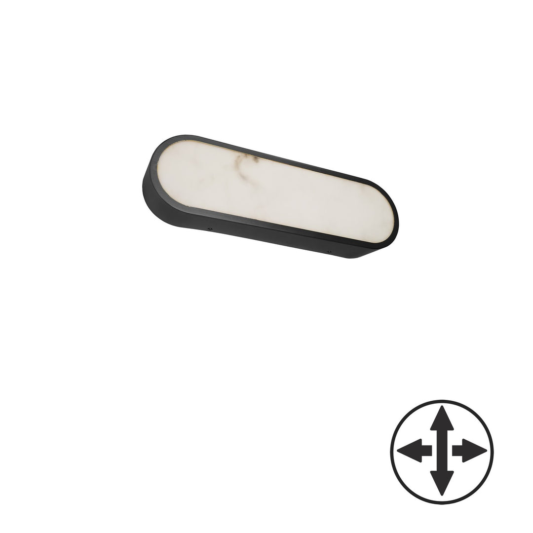 Walsh One Light Wall Sconce in Alabaster - available from The Lighting Shoppe, trusted by Canadian homeowners