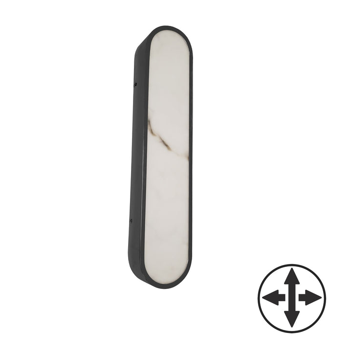 Walsh One Light Wall Sconce in Alabaster - available from The Lighting Shoppe, trusted by Canadian homeowners