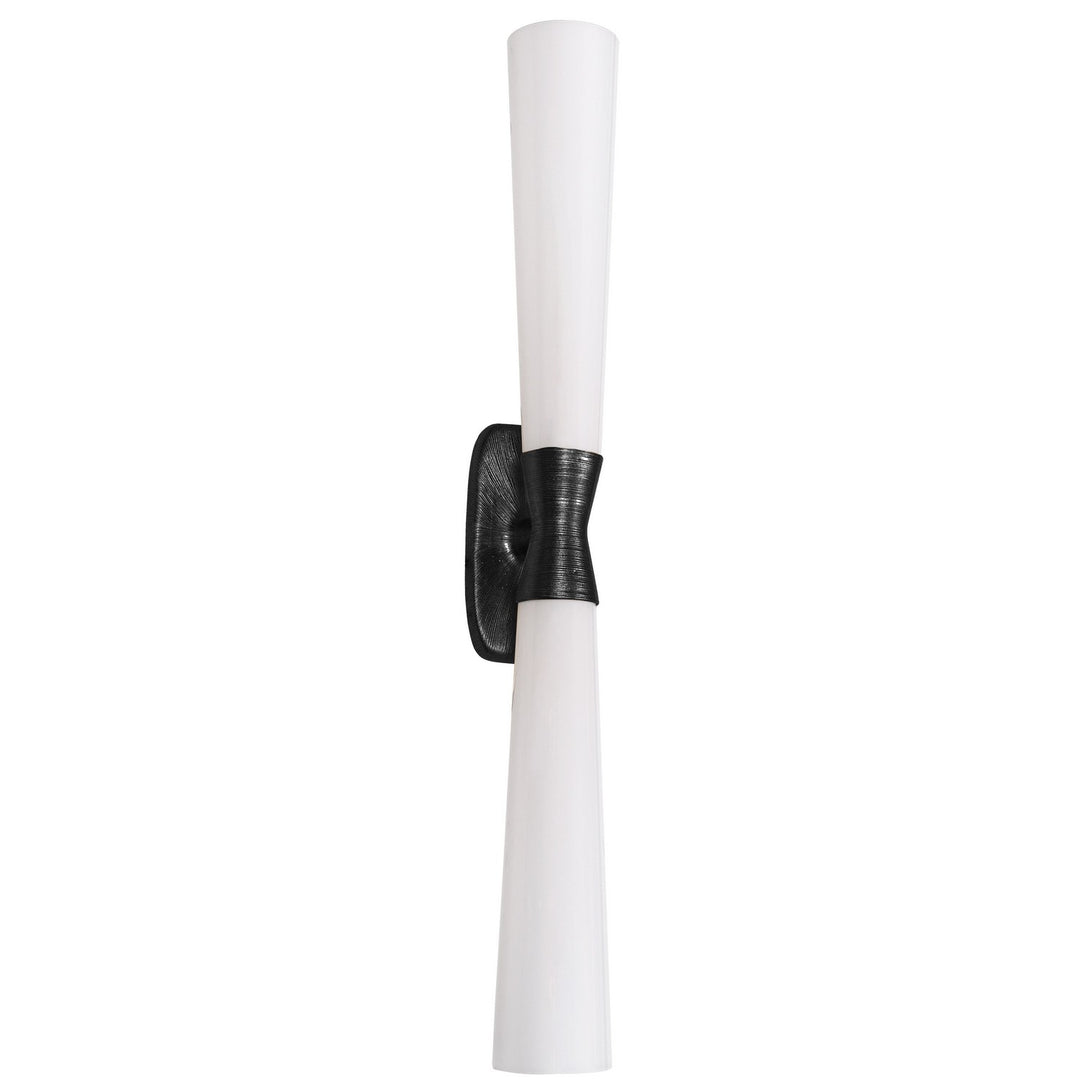 Whitney Two Light Wall Sconce in Matte Black - available from The Lighting Shoppe, trusted by Canadian homeowners