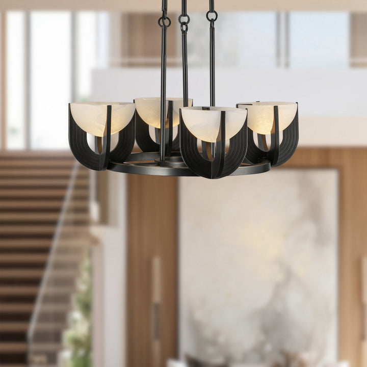 Alora Canada - CH362423UBAR-UNV - LED Chandelier - Colette - Urban Bronze/Alabaster