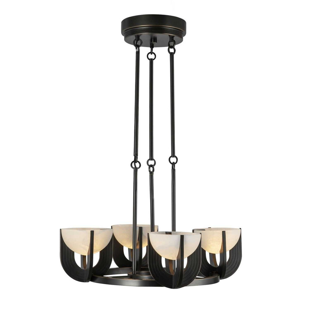 Alora Canada - CH362423UBAR-UNV - LED Chandelier - Colette - Urban Bronze/Alabaster