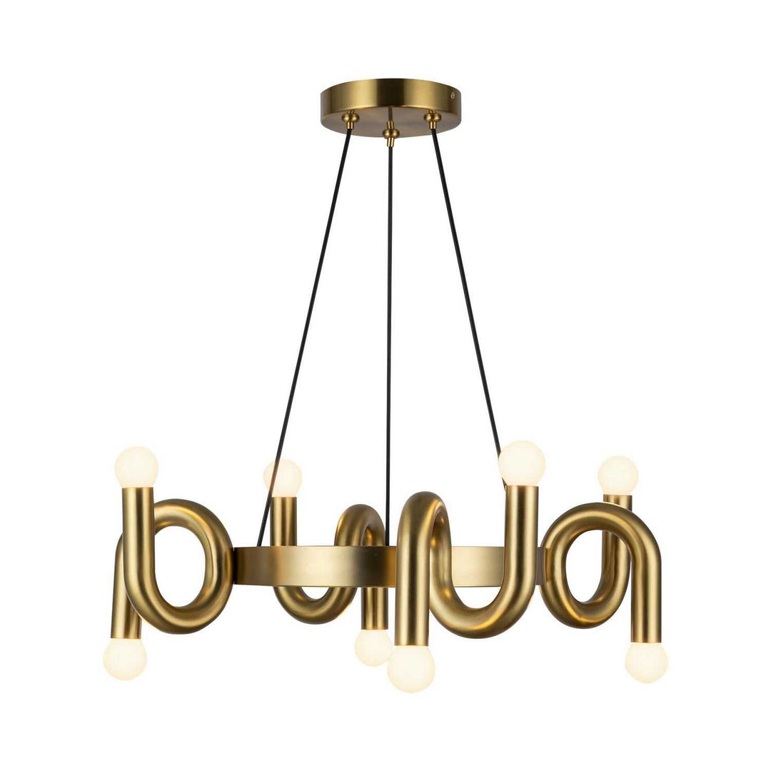 Alora Canada - CH420823BG - Eight Light Chandelier - Sadie - Brushed Gold