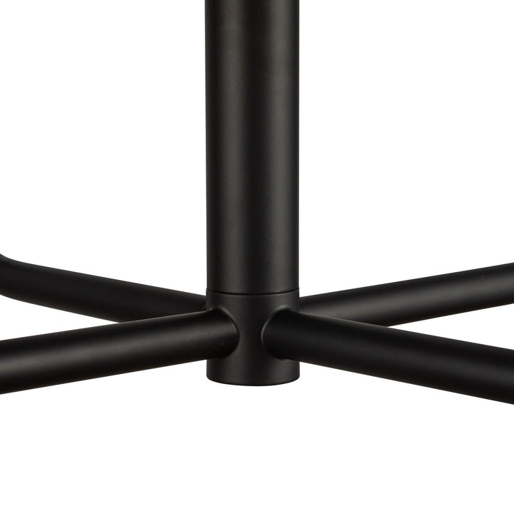 Alora Canada - CH528423MB - Four Light Chandelier - Plisse - Matte Black