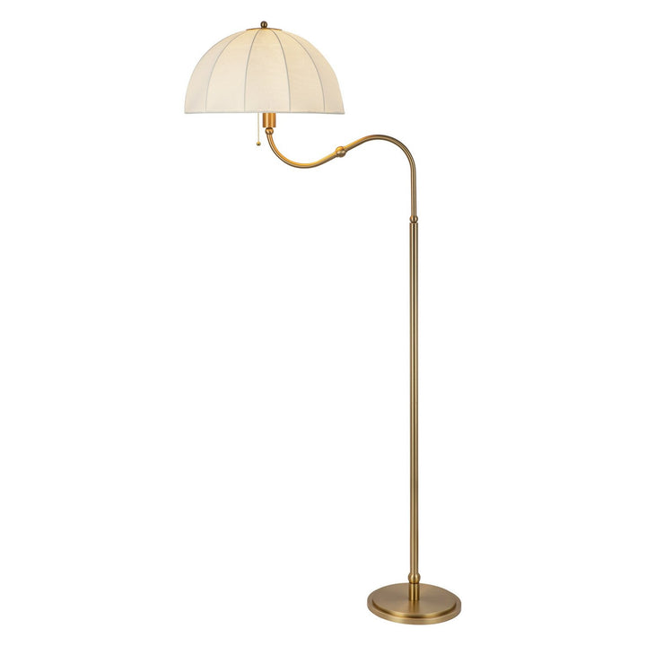 Alora Canada - FL661068BG - One Light Floor Lamp - Crosby - Brushed Gold