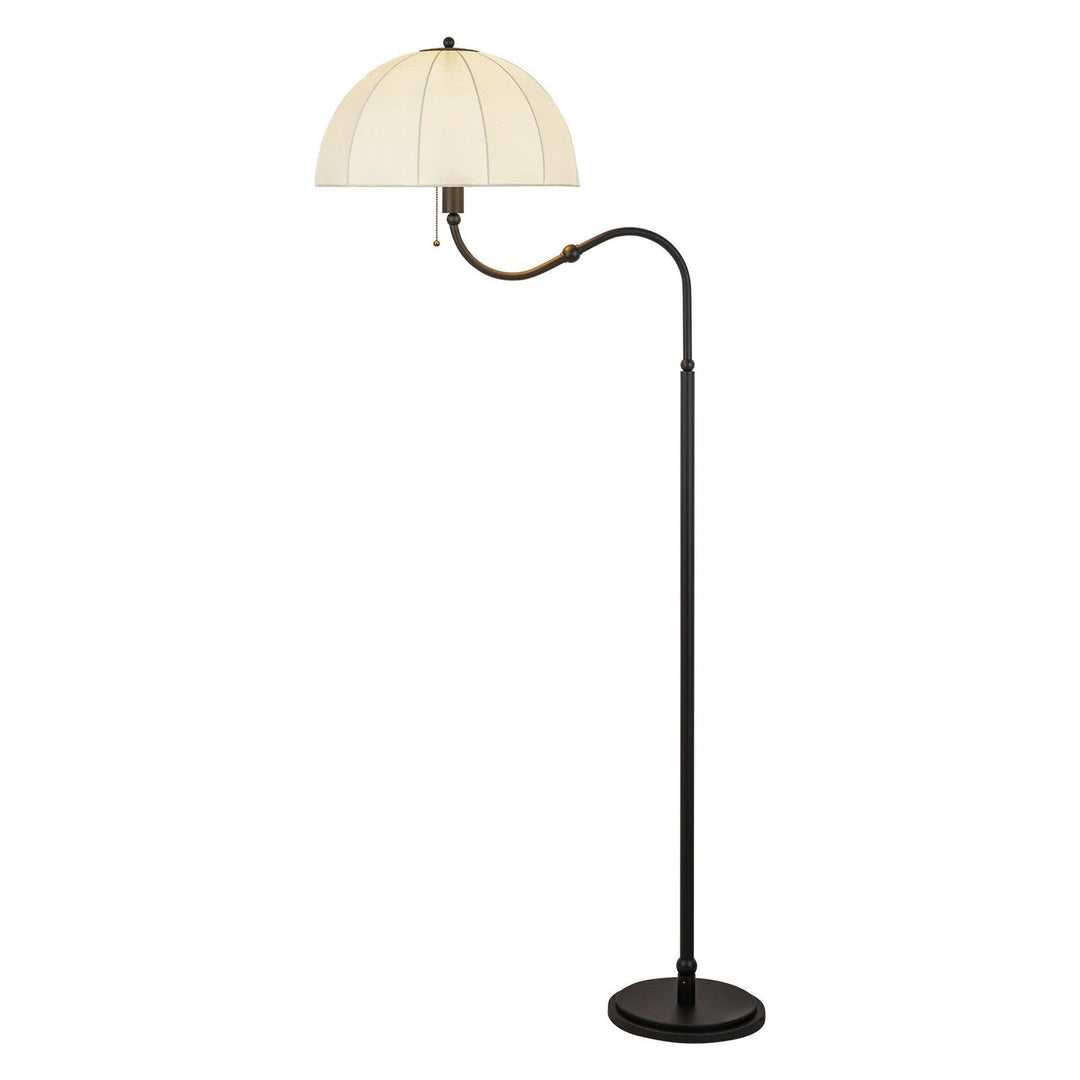 Alora Canada - FL661068MB - One Light Floor Lamp - Crosby - Matte Black