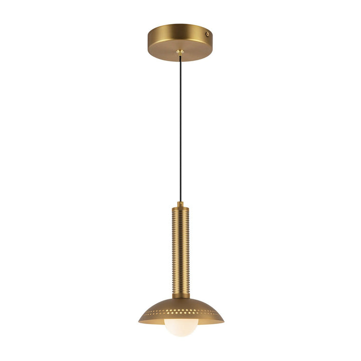 Alora Canada - PD616109BGOP-UNV - LED Pendant - Arden - Brushed Gold/Opal Glass
