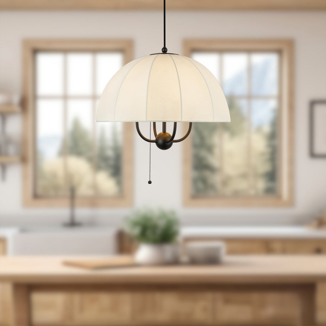 Alora Canada - PD661418MB - Four Light Pendant - Crosby - Matte Black