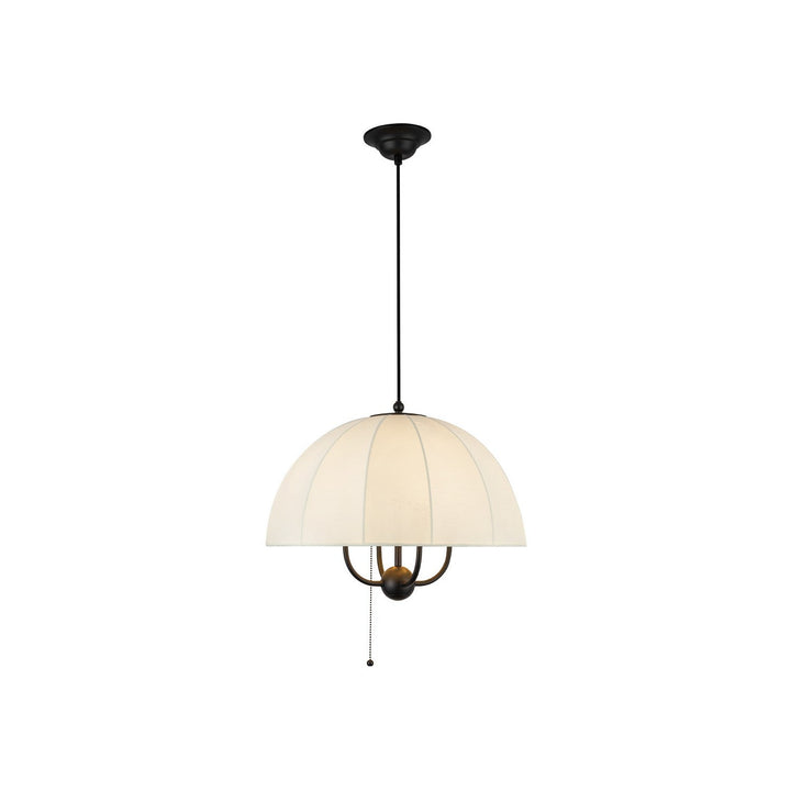 Alora Canada - PD661418MB - Four Light Pendant - Crosby - Matte Black