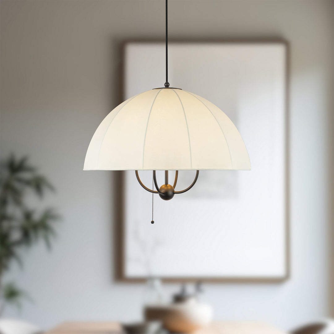 Alora Canada - PD661424MB - Four Light Pendant - Crosby - Matte Black