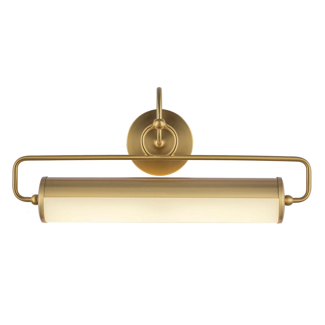 Ellen LED Wall/Picture Light in Brushed Gold Alora Canada