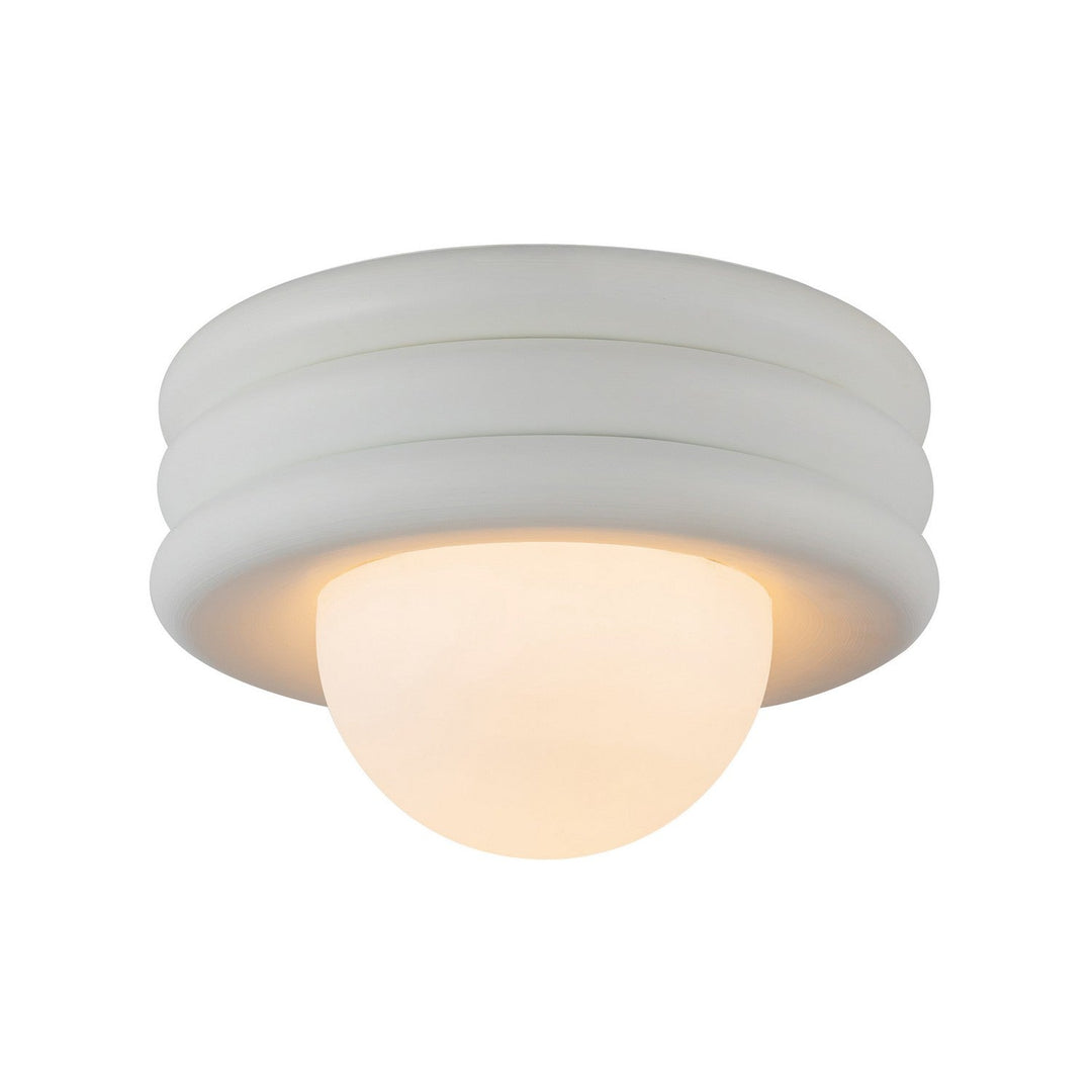 Alora Canada - SF426012AW - One Light Semi-Flush Mount - Harvey - Antique White