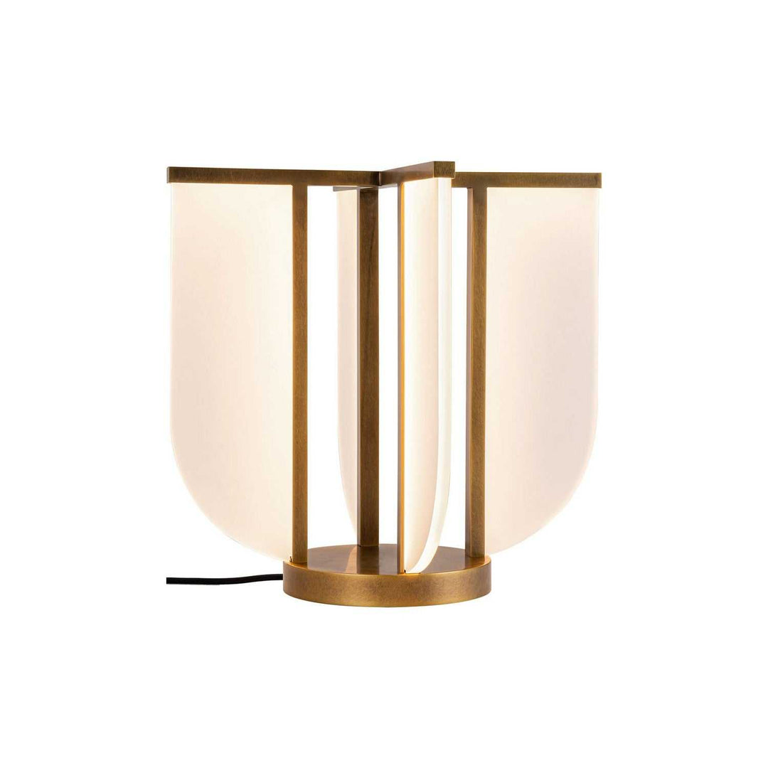 Alora Canada - TL336815VB - LED Table Lamp - Anders - Vintage Brass