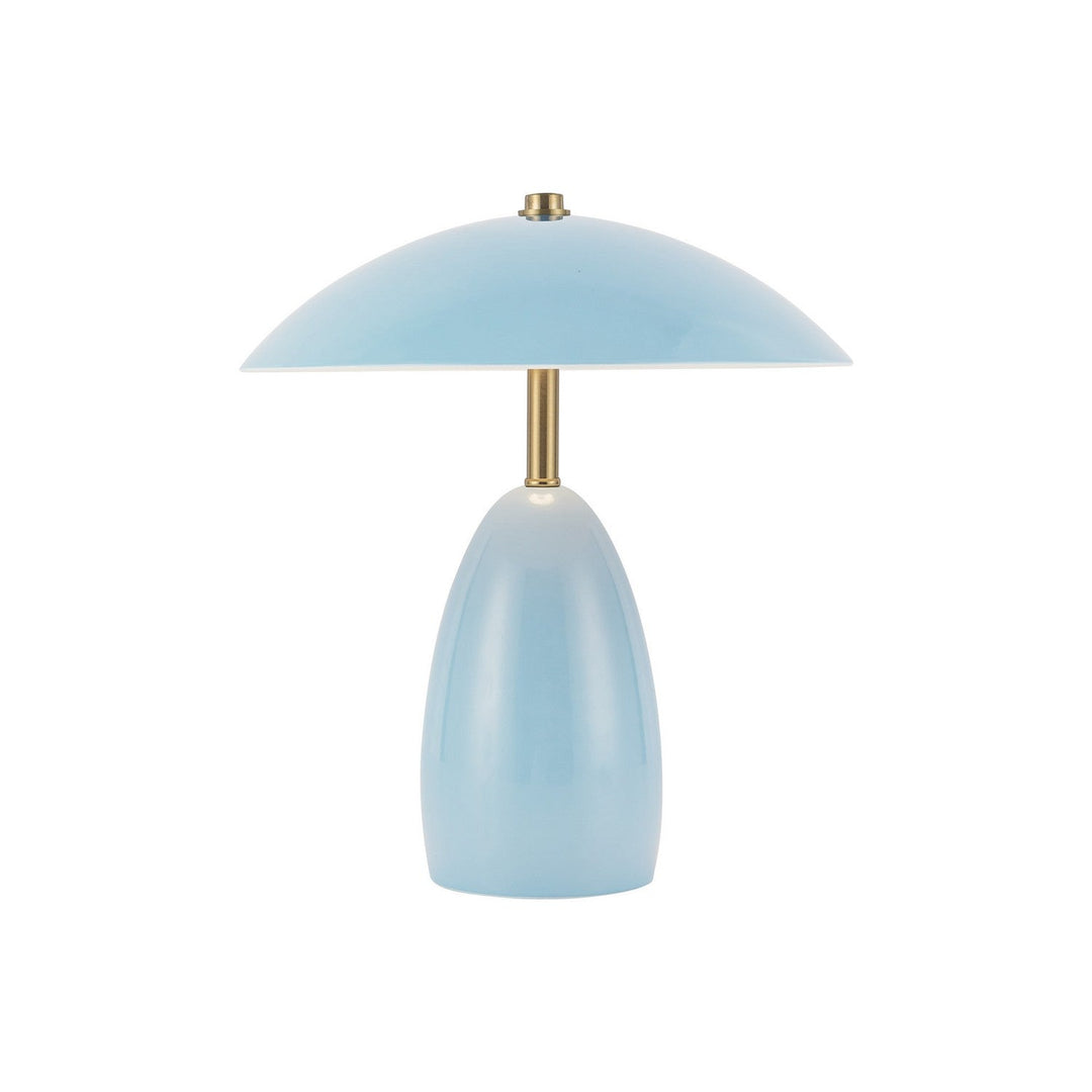 Poppy LED Table Lamp in Cerulean Alora Canada