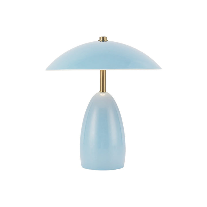 Poppy LED Table Lamp in Cerulean Alora Canada