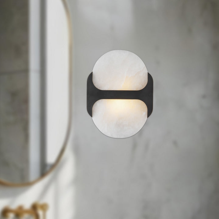 Alora Canada - WV357109UBAR - One Light Wall Vanity - Odin - Urban Bronze/Alabaster